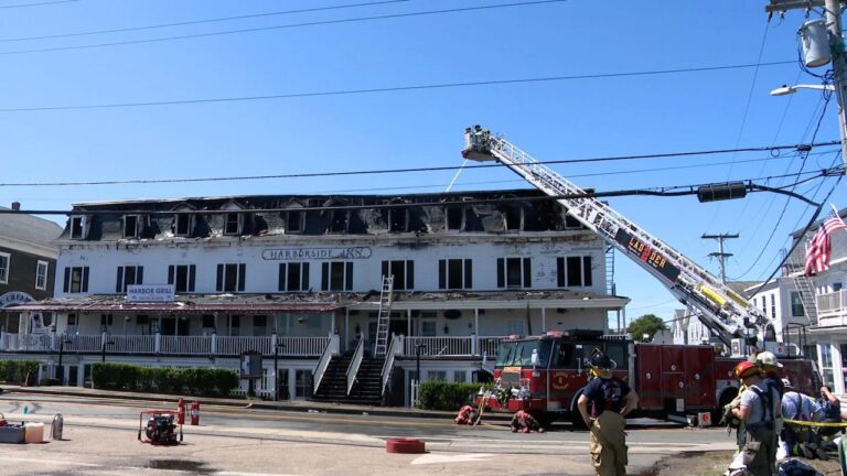 Devastating Blaze Engulfs Harborside Inn in Block Island, Rhode Island
