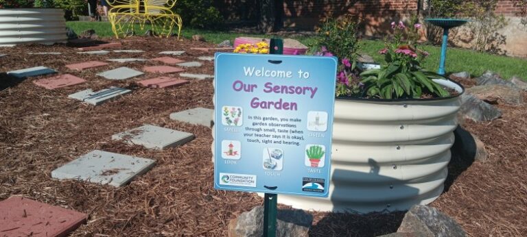 You won’t believe what Martinsville Elementary School just unveiled… Prepare to be amazed by their stunning sensory garden!