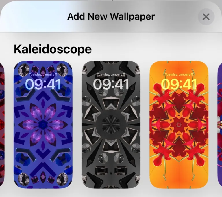 Unveiling Astonishing Kaleidoscopic Wallpapers Concealed within Your iPhone: Prepare to be Awed!