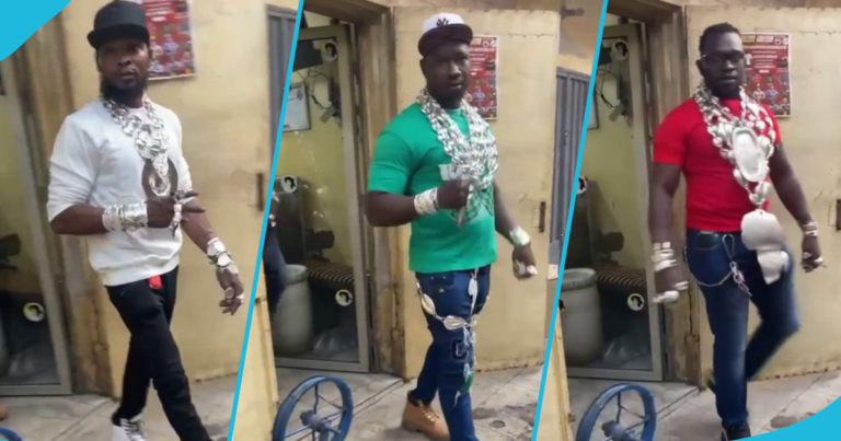 Unbelievable! You Won’t Believe What Happens When These Guys Flaunt Their Massive Silver Necklaces and Jewelry! Hilarious Video Goes Viral: Exposing the ‘Alumi’ Trend!