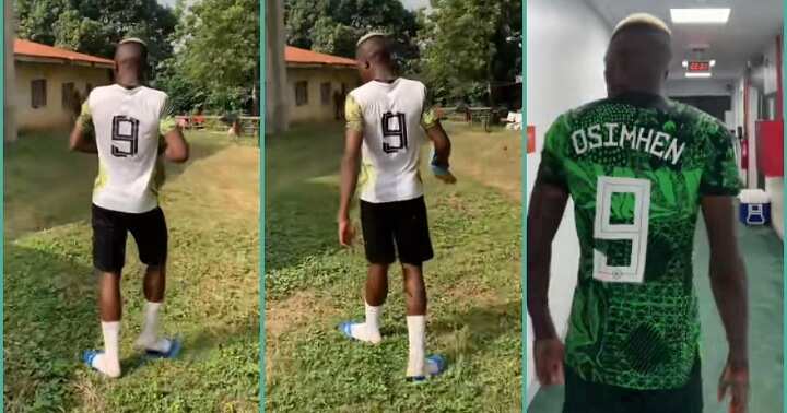 Nigerian Man Creates Sensation by Mirroring Victor Osimhen’s Mannerisms: Viral Video Sparks Buzz